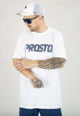 Tričko Prosto Pixel bílé