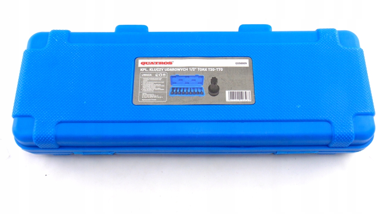 ZESTAW IMBUSOW TORX UDAROWY TORXY 1 2 T20 T70 Producent code QS50009