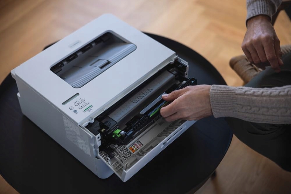 BROTHER Profesjonalna Drukarka Laserowa Monochromatyczna Kompaktowa Cicha — miniatura 6