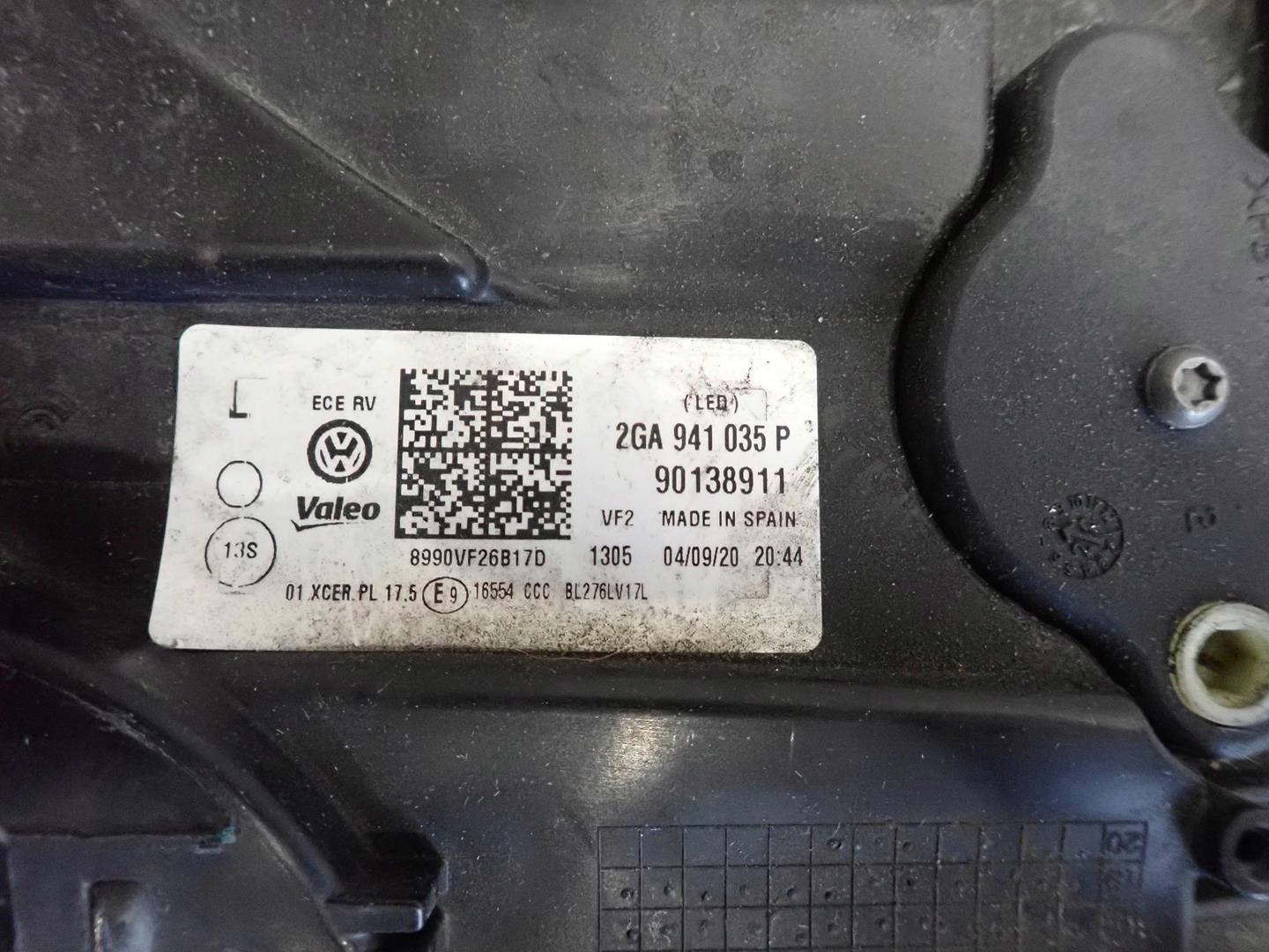 light front front left VW T-ROC 2017- FULL LED 2GA941035P