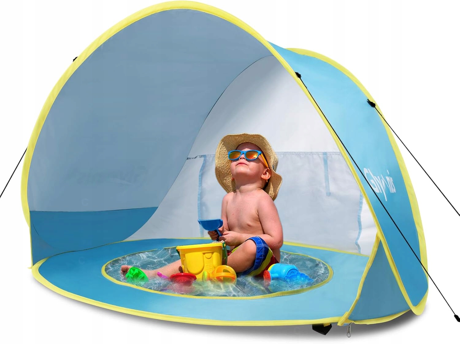 Stan Pro Pro Miminka UV50+ S Bazénem Pop-up Lehký