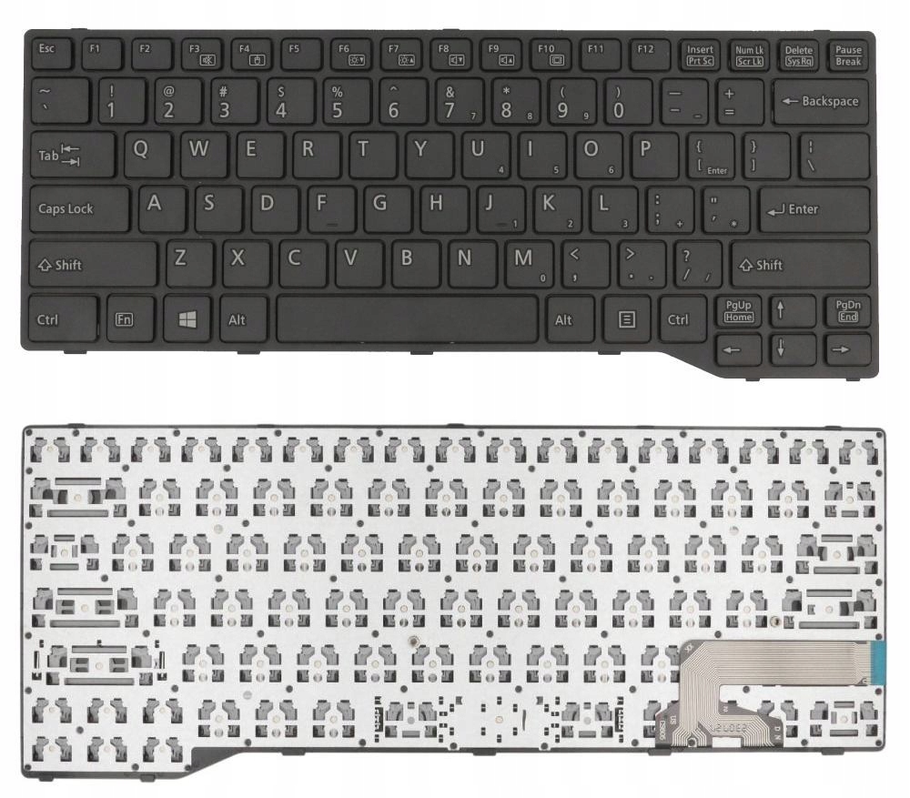 Nová Klávesnice Pro Fujitsu Lifebook E743 E744 E746 T725 T726 U745 Qwerty