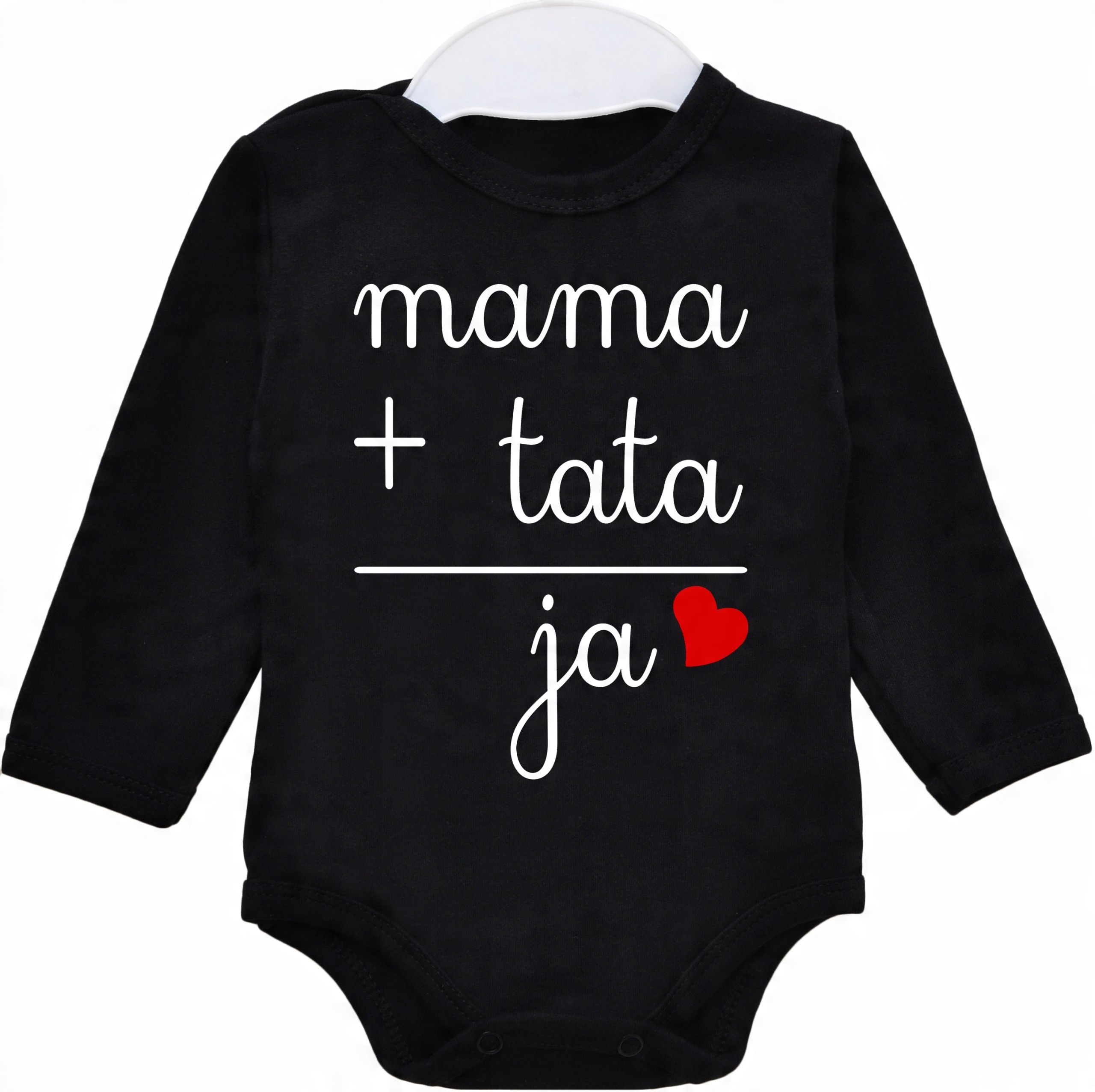 

Body niemowlęce dł rękaw Mama Tata Ja r. 92