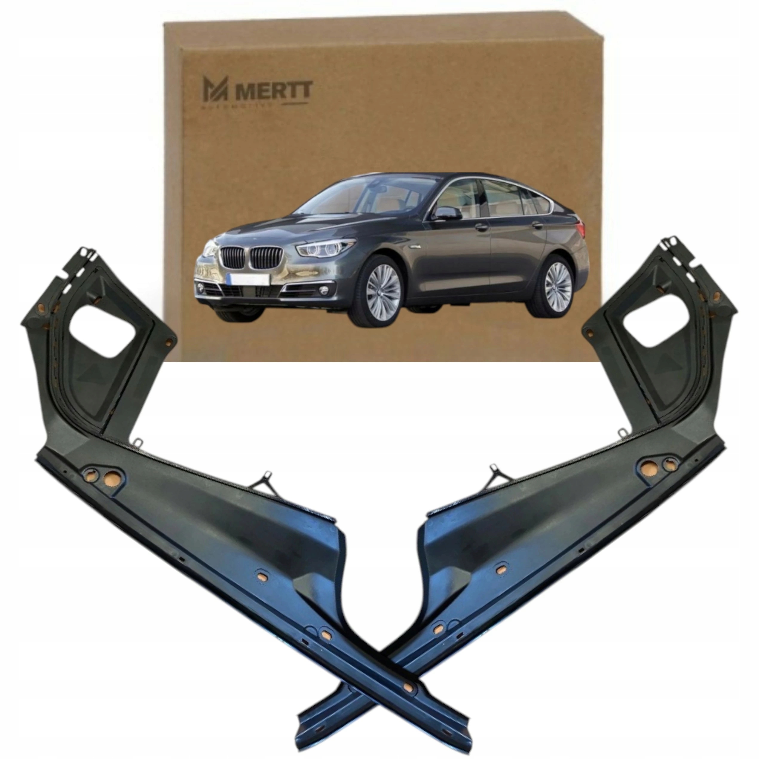 Sada Kryt Pravý Levá mřížka blatníkového světlometu Bmw 5 F10 F11 F18 F10