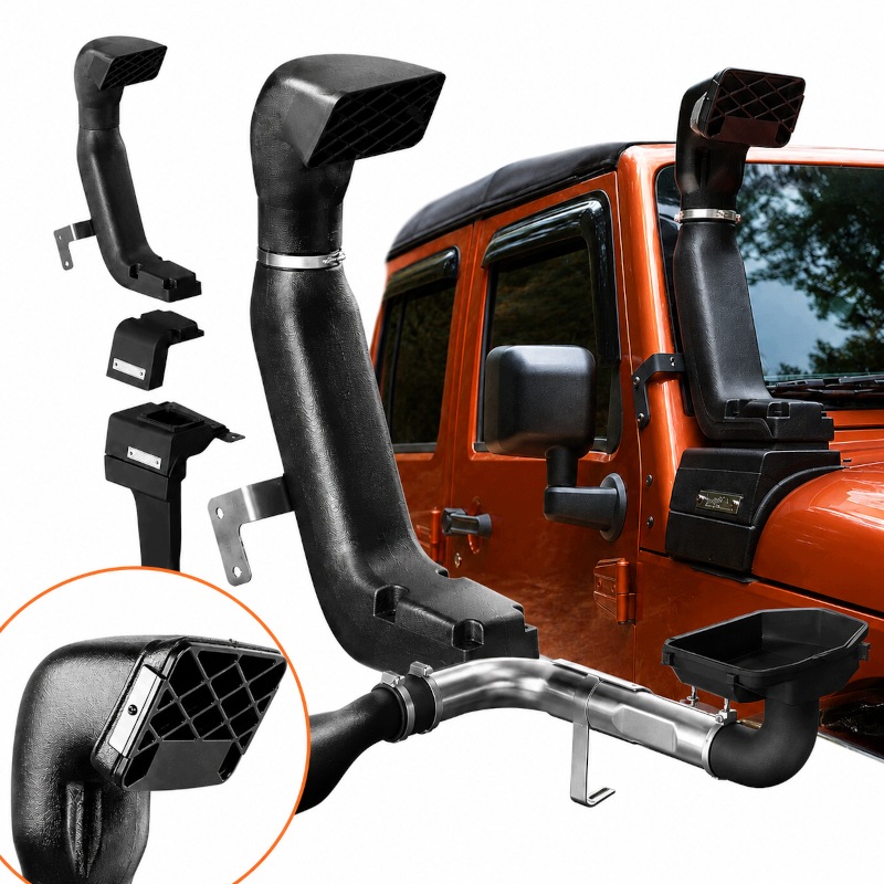 Snorkel dolot powietrza dedykowany do Jeep Wrangler Jk 2007–2018 Off-road