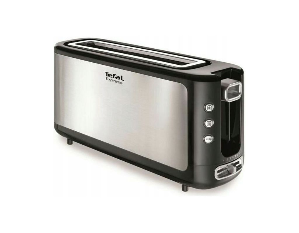Toaster Tefal TL365ETR Express 1000W, XL Priestor, Oceľový