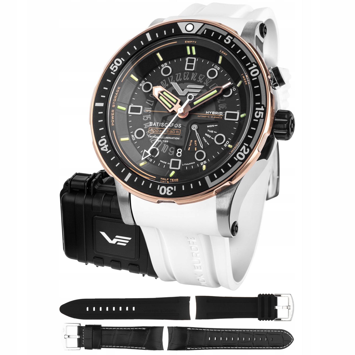 Pánské Hodinky Vostok Europe PX84-511E769SW bílé