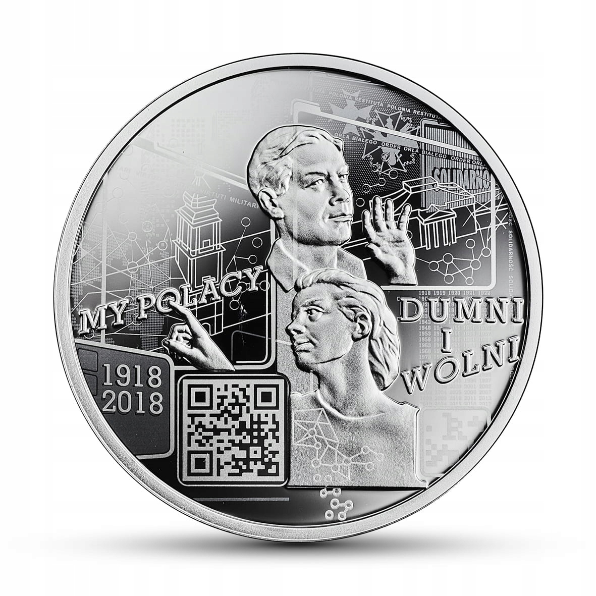 10 Zł 2018 My Polacy Dumni I Wolni folder