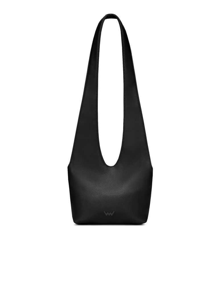 Dámská kabelka Vuch Grazia Black mini hobo černá koženková