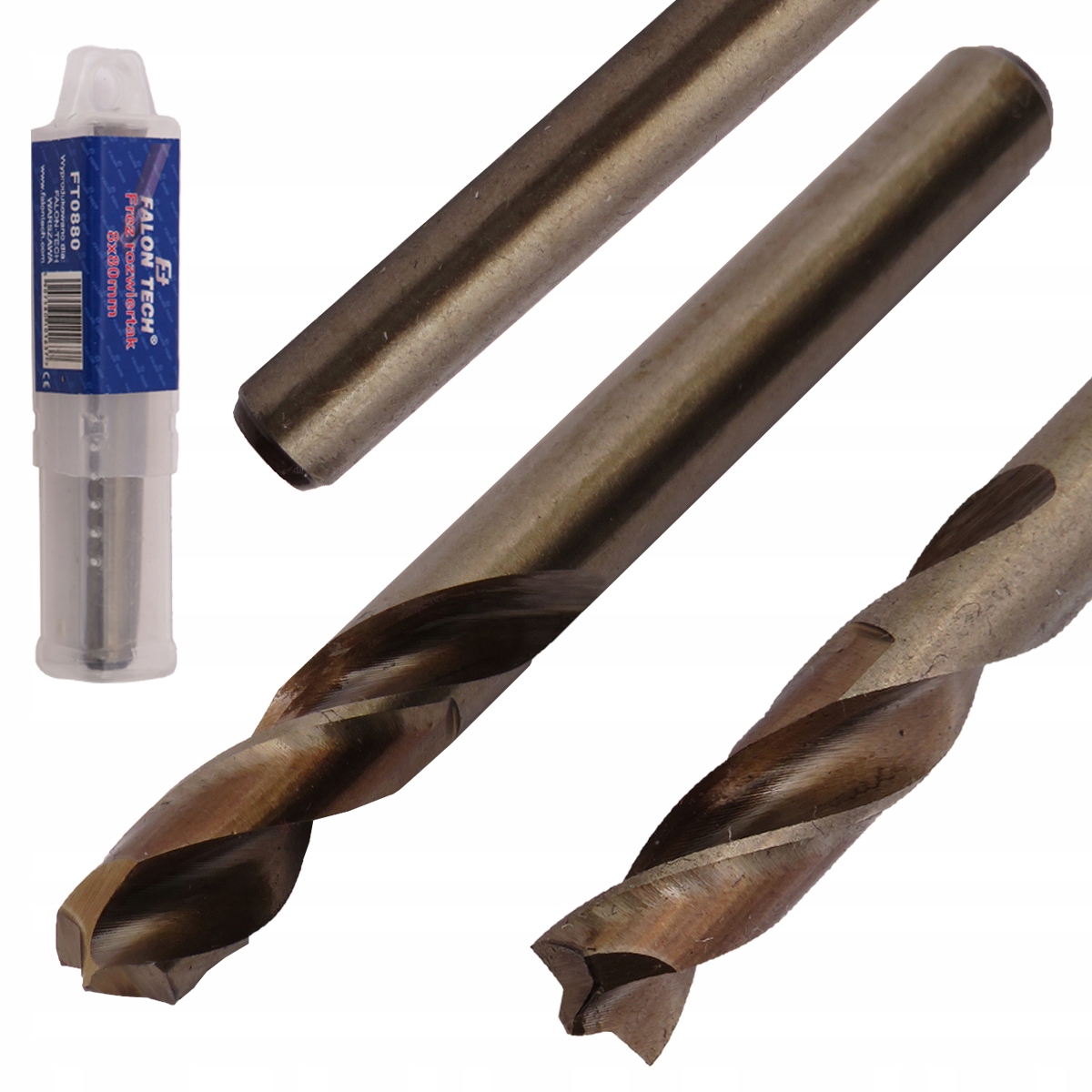 WIERTŁO FREZ ROZWIERTAK DO ZGRZEWÓW HSS-Co 8x80mm