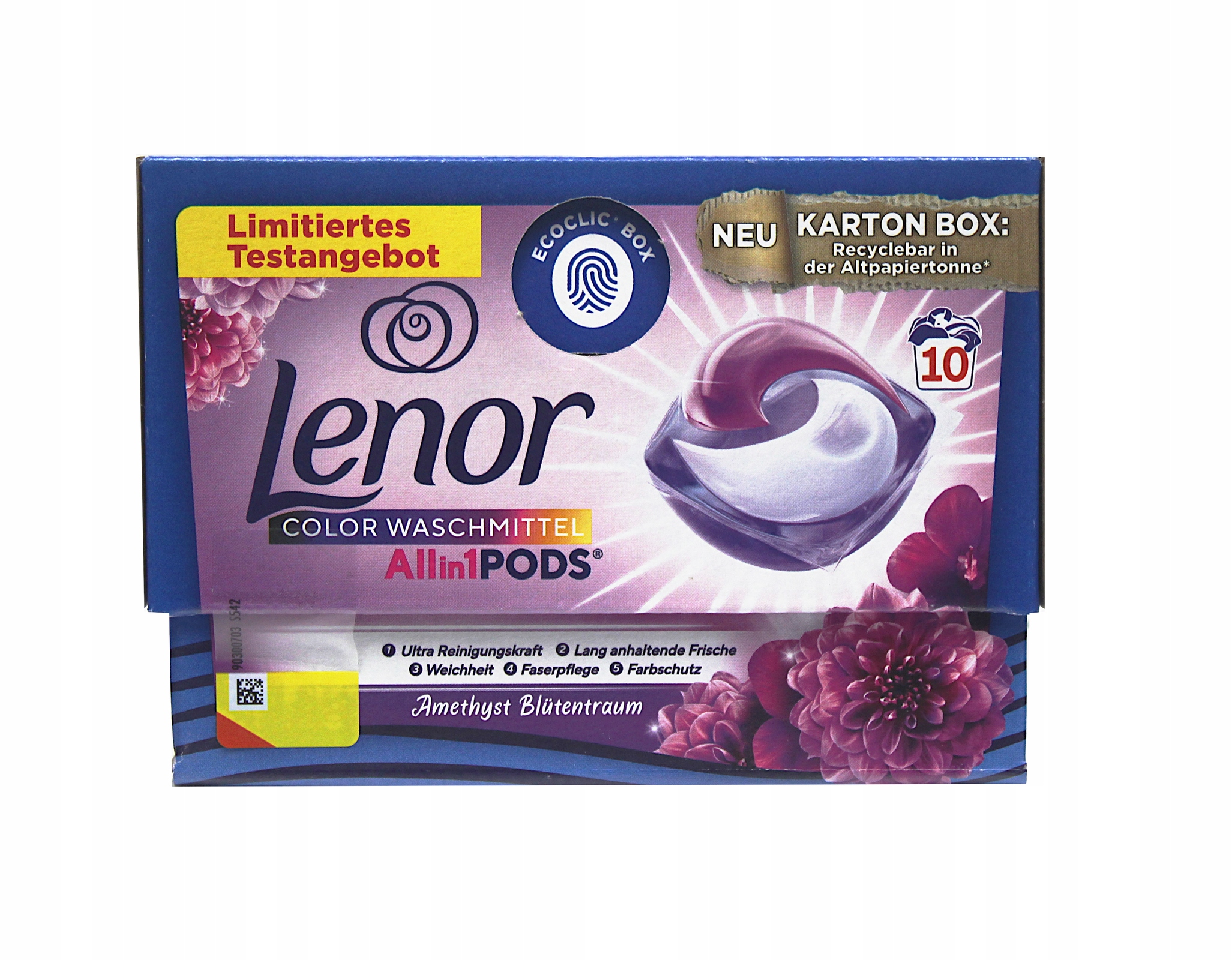 

Lenor kapsułki Kolor Amethyst Blutentraum 10szt De