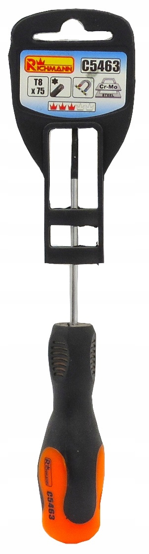

Wkrętak Torx T8x75 MM MM Cr-mo