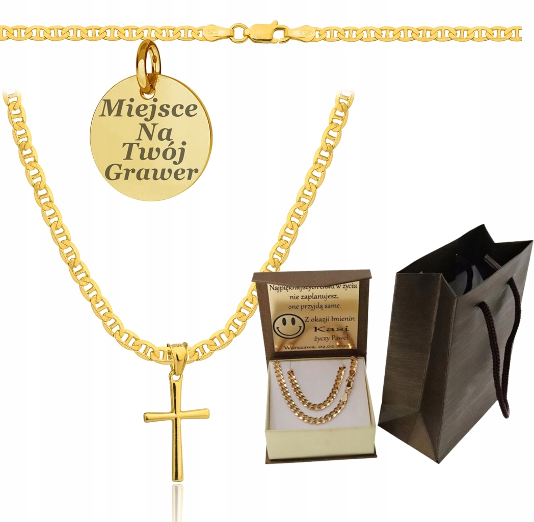 Pánský Řetízek Gucci S Ryzost 925 585 Gravírování Bonus