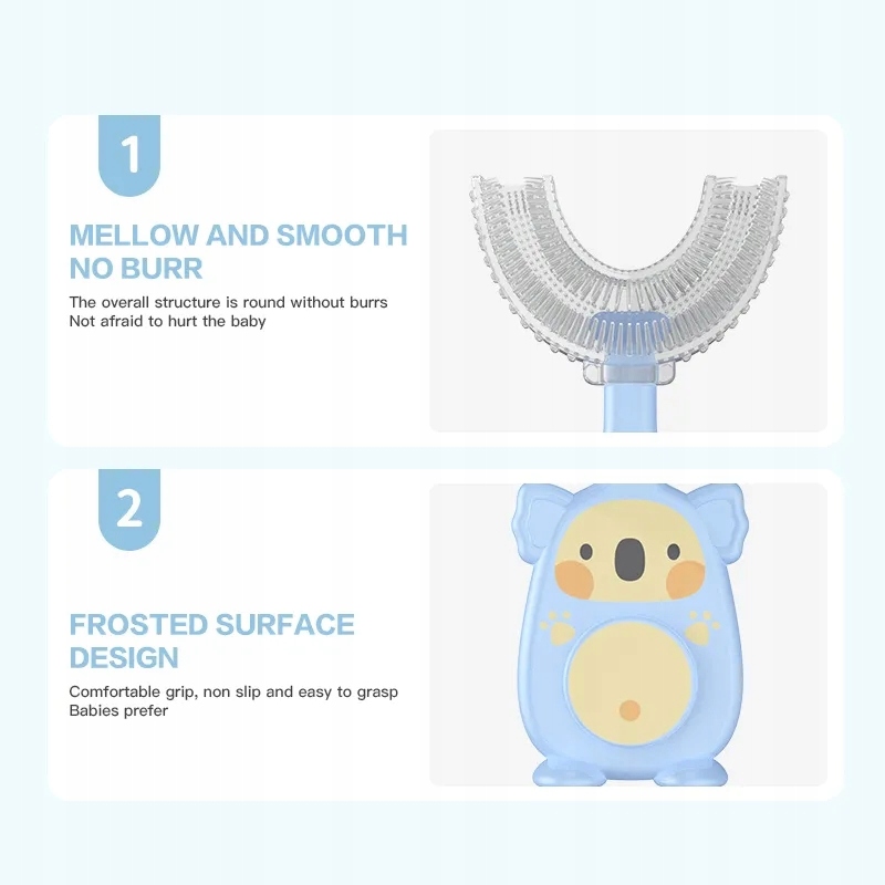 Szczoteczka do zębów dla dzieci 360 typu U Marka inna marka