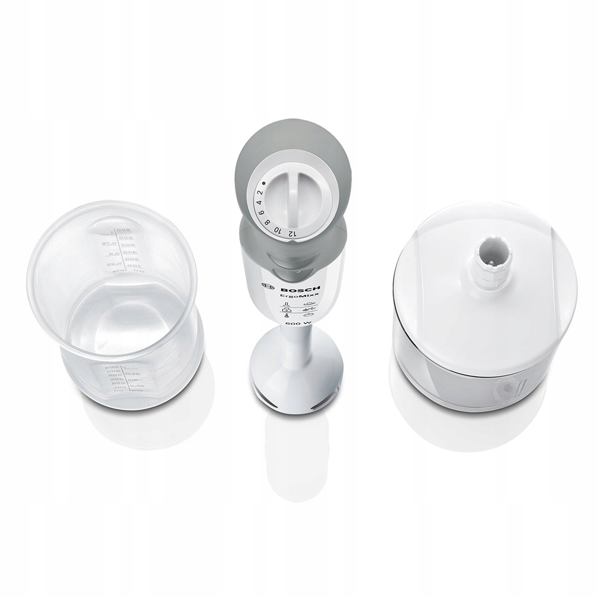 BOSCH Blender Ręczny ErgoMixx 600W Ergonomiczny 12 Prędkości Turbo — miniatura 4