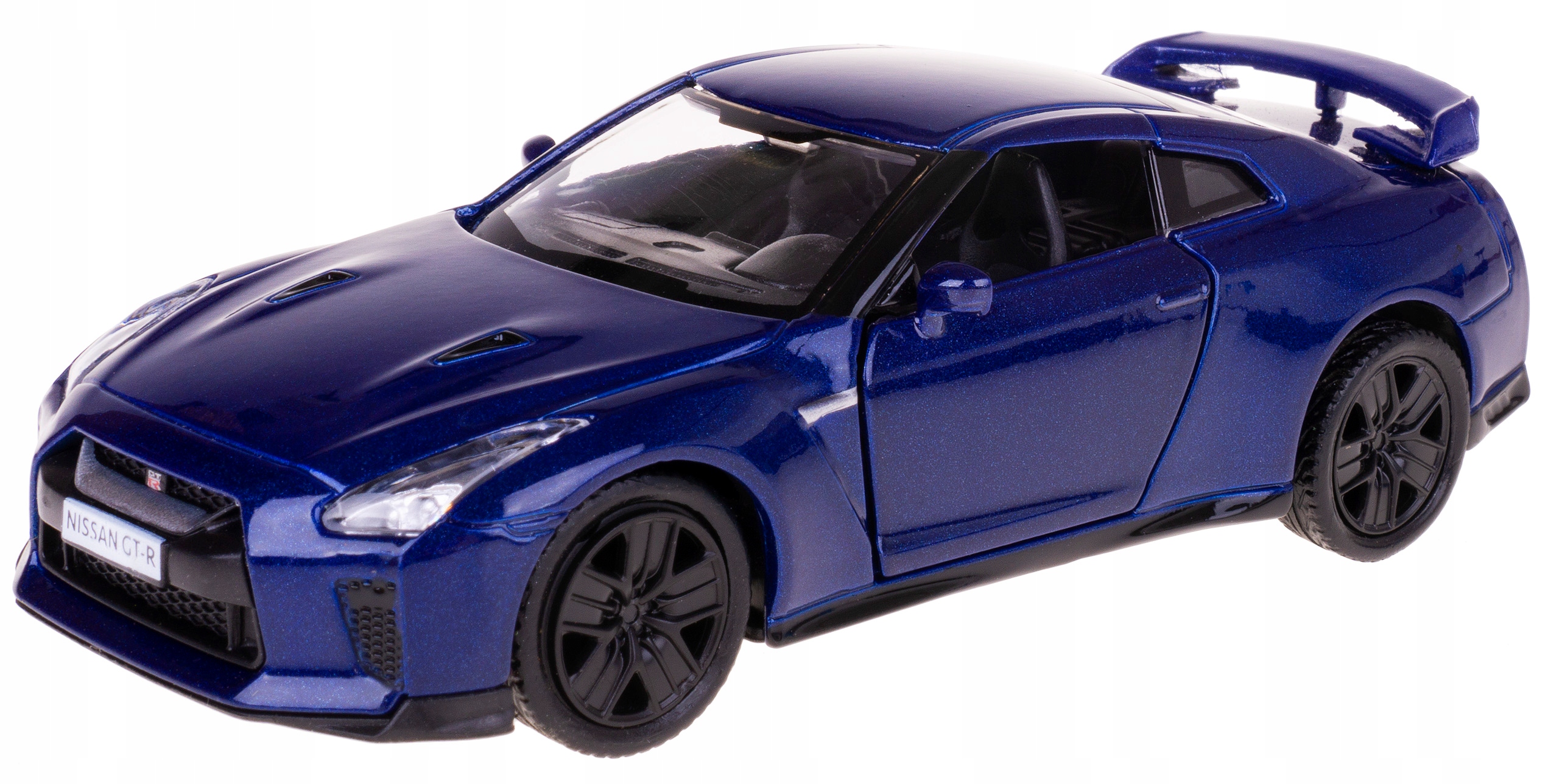 auto metalowe RMZ - Nissan GT-R Blue K-858 — 7
