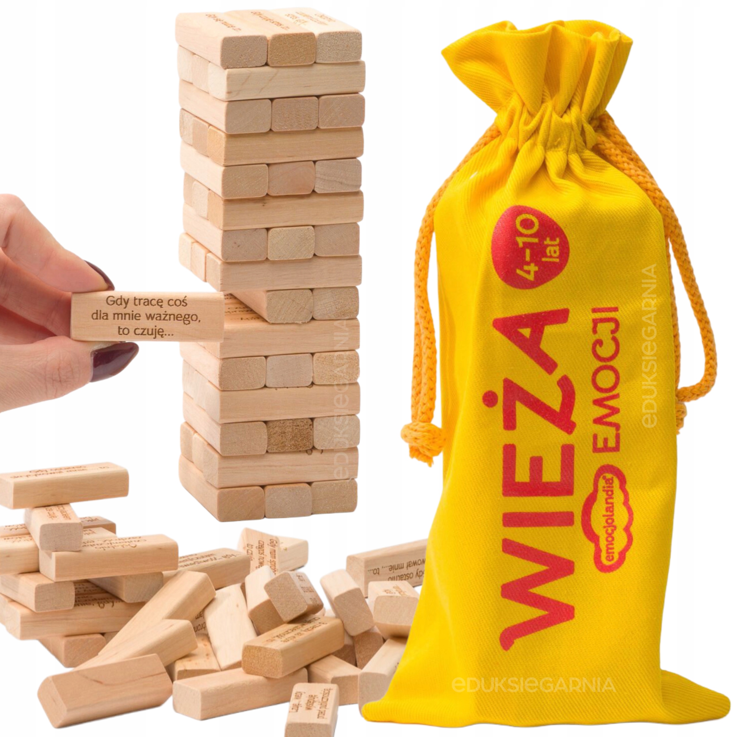 Wieża Emocji. Buduj i wyrażaj – gra edukacyjna terapeutyczna – Emocjolandia