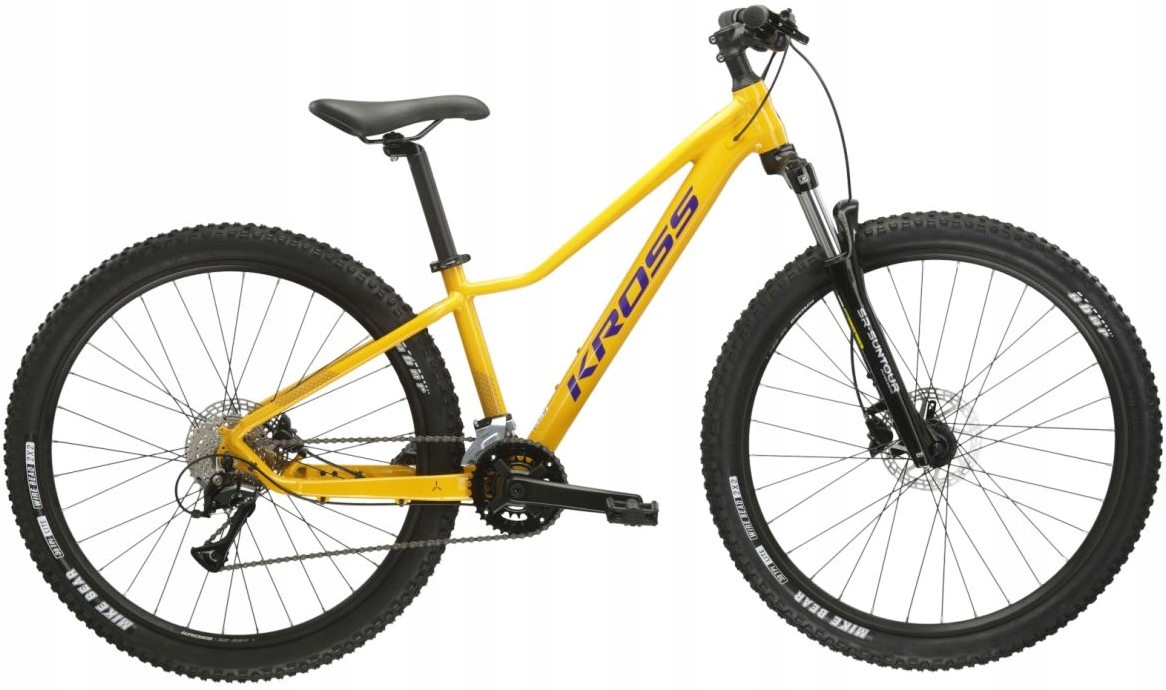 Rower Górski Damski Mtb Kross Lea 4.0 L 18 29 żółty