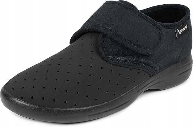 Pánské Boty Papuče Na Suchý Zip Černé 45