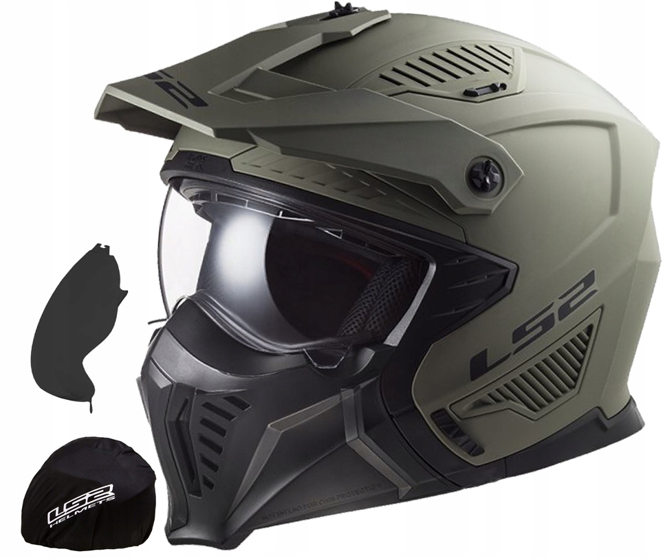 

Kask Motocyklowy Odpinana Szczęka LS2 OF606 Snd XL