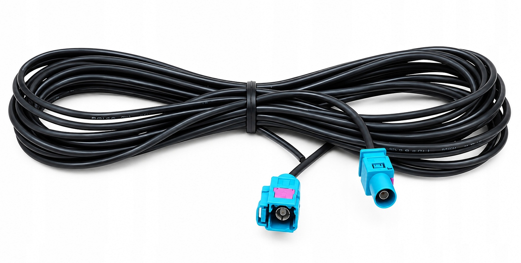 Przewód kabel przedłużacz 5m 500cm Fakra wtyk Fakra gniazdo