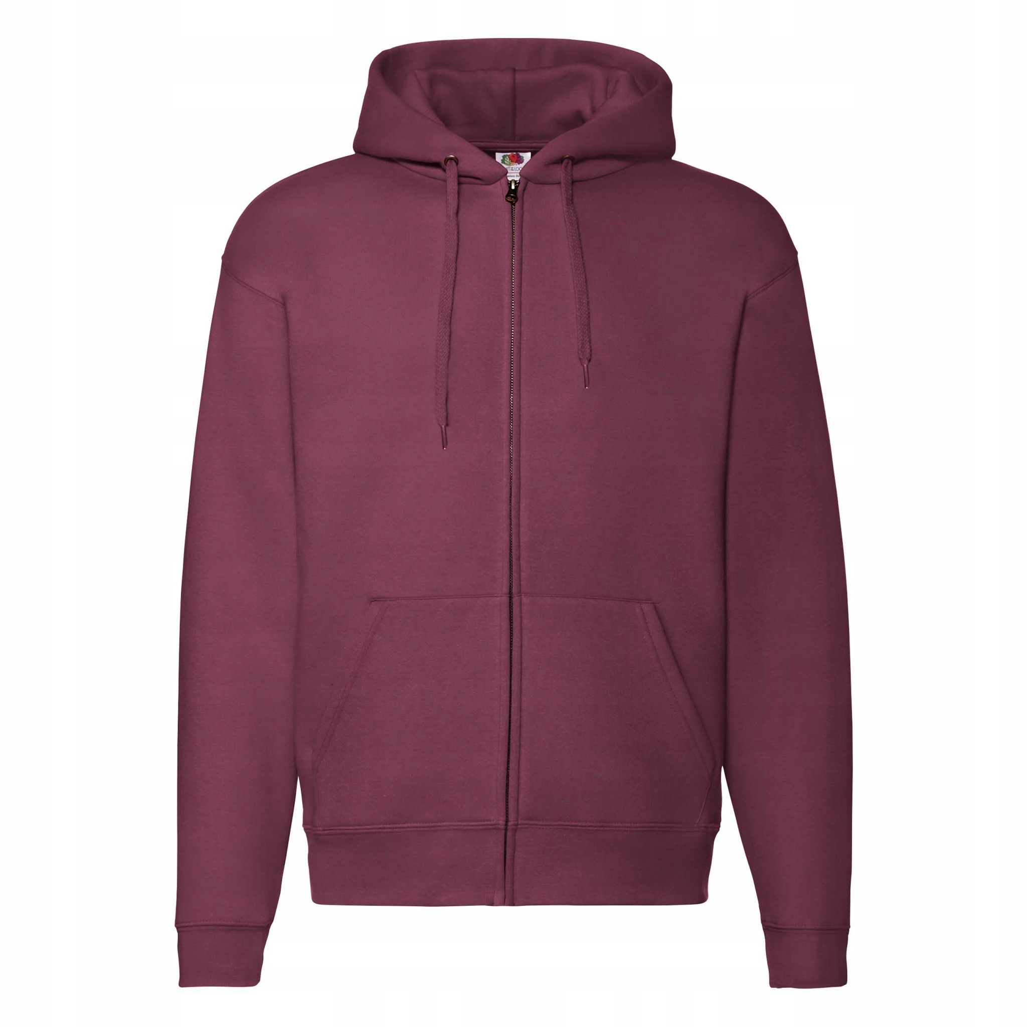 

Bluza Męska Z Kapturem Rozpinana Premium S Burgund