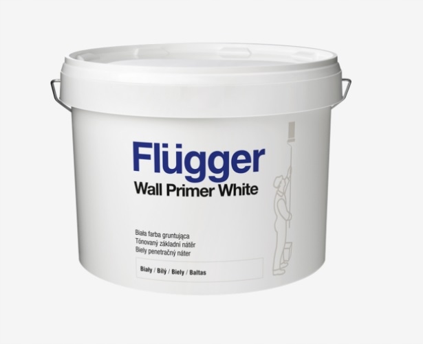 

Flugger Wall Primer Farba Gruntująca Biała 10L