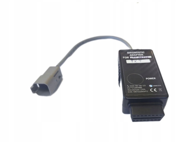 Cf adapter diagnostyczny obd2 16pin na 6pin do Yanmar silnik koparki texa