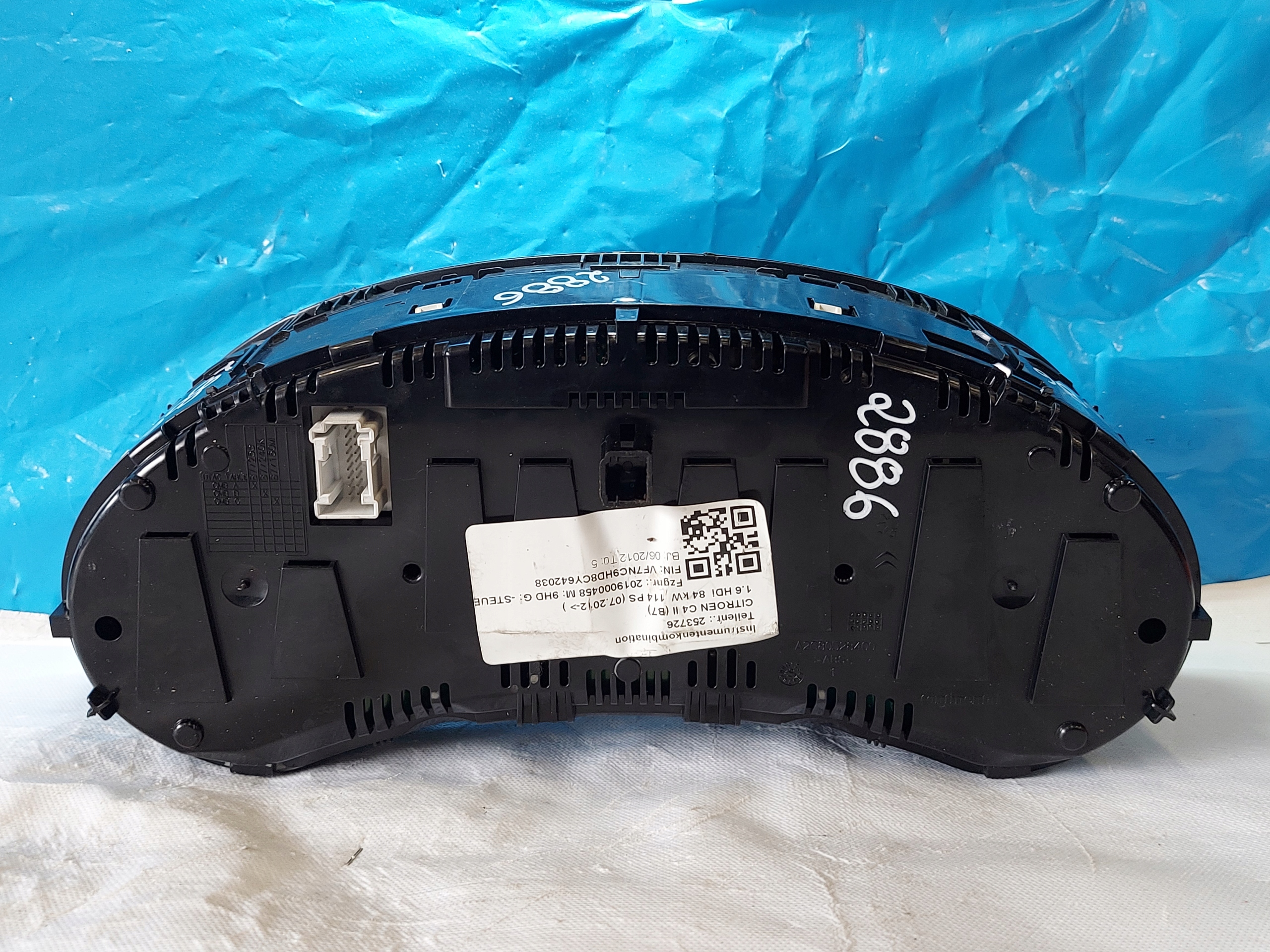 dials clock CITROEN C4 II 1.6 HDI A2C53435356