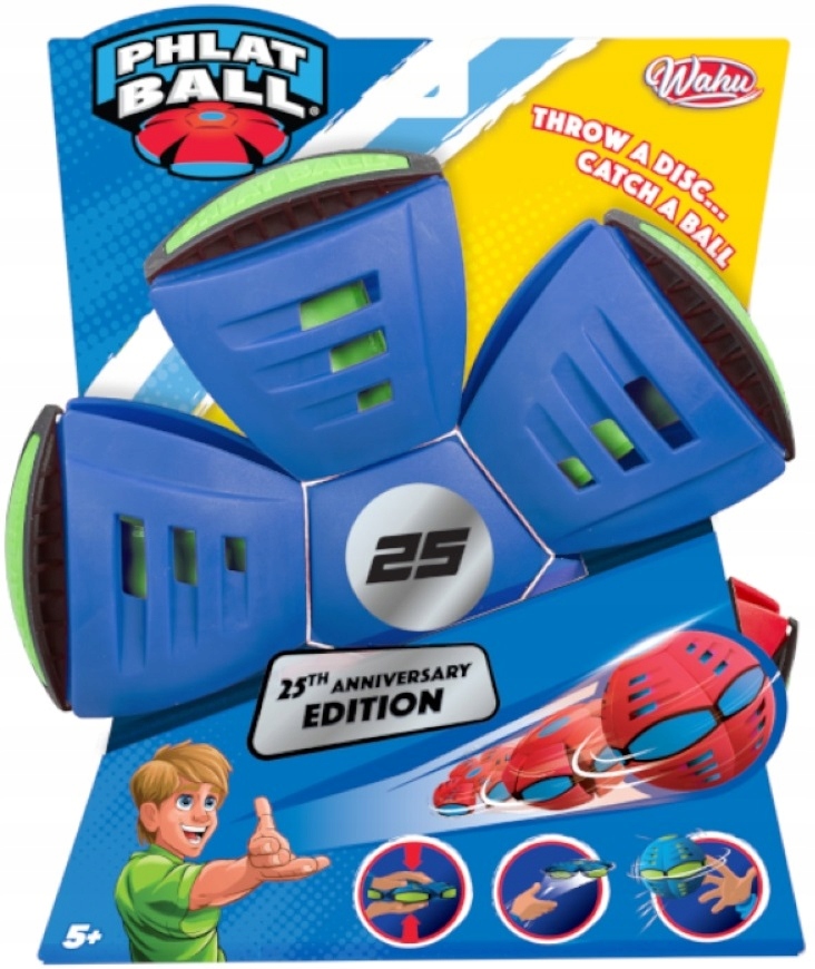 LATAJĄCA DYSKOPIŁKA DYSK PIŁKA CLASSIC WAHU GOLIATH 921120 NIEBIESKA