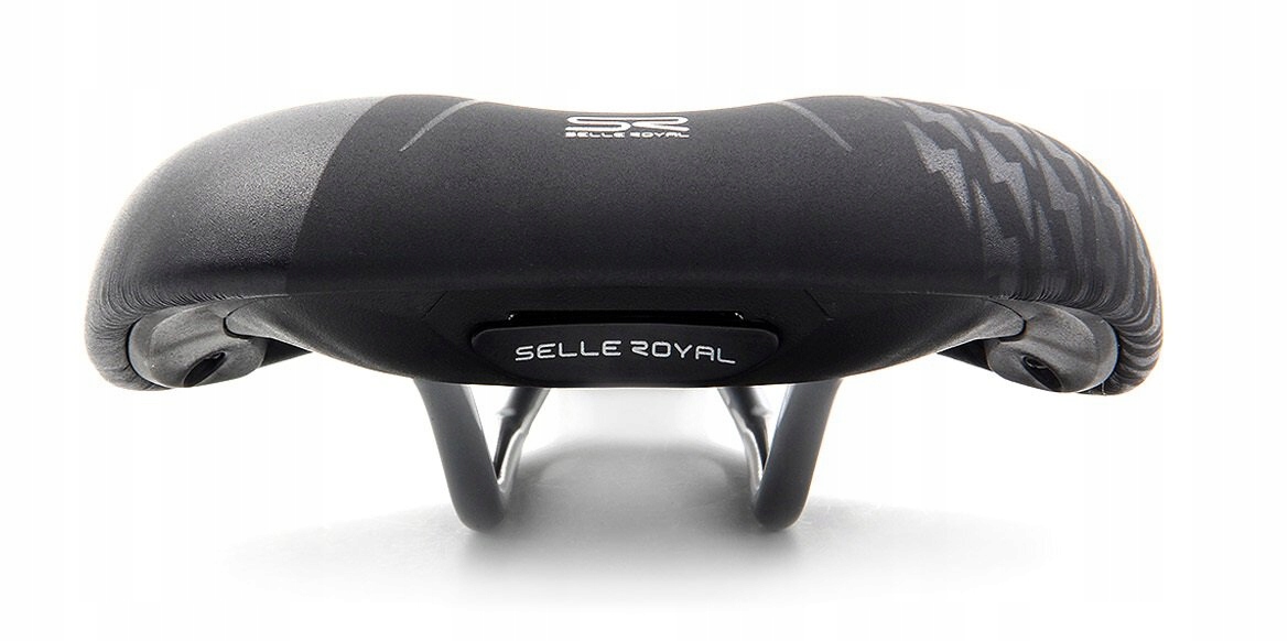HR BEN siodło czarne + zintegrowany system klipsów Marka Selle Royal
