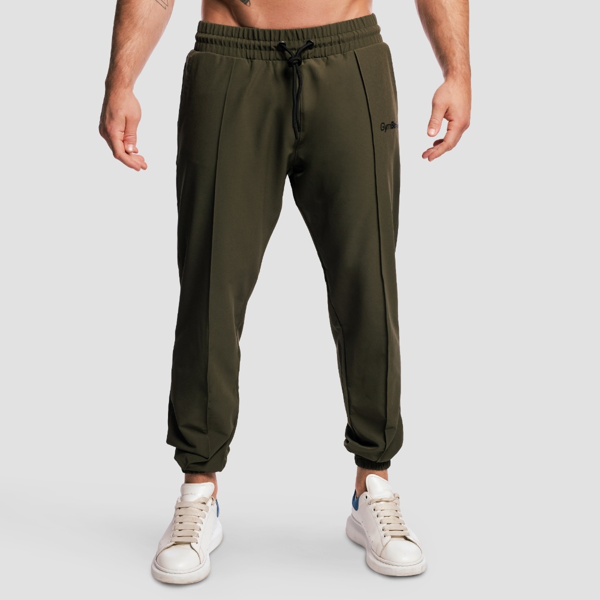 GymBeam Spodnie Arc Olive S