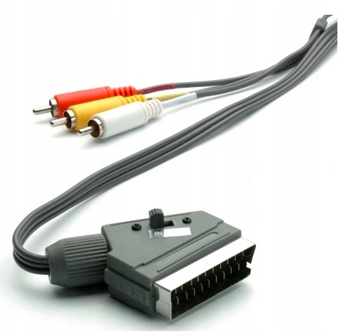 Vivanco Kabel SCART (Euro) - 3x RCA (cinch) 2 m 47502