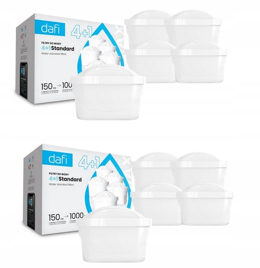 10 sztuk filtr wkład Dafi Unimax do dzbanek filtrujący Dafi