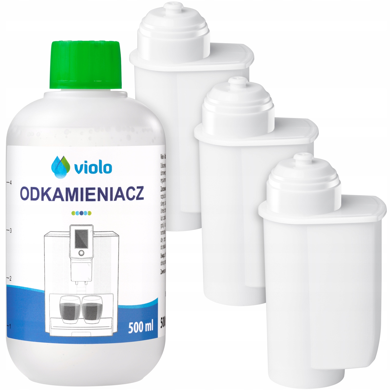 500 ml ODKAMIENIACZ EXPRES SIEMENS BOSCH 3x FILTR