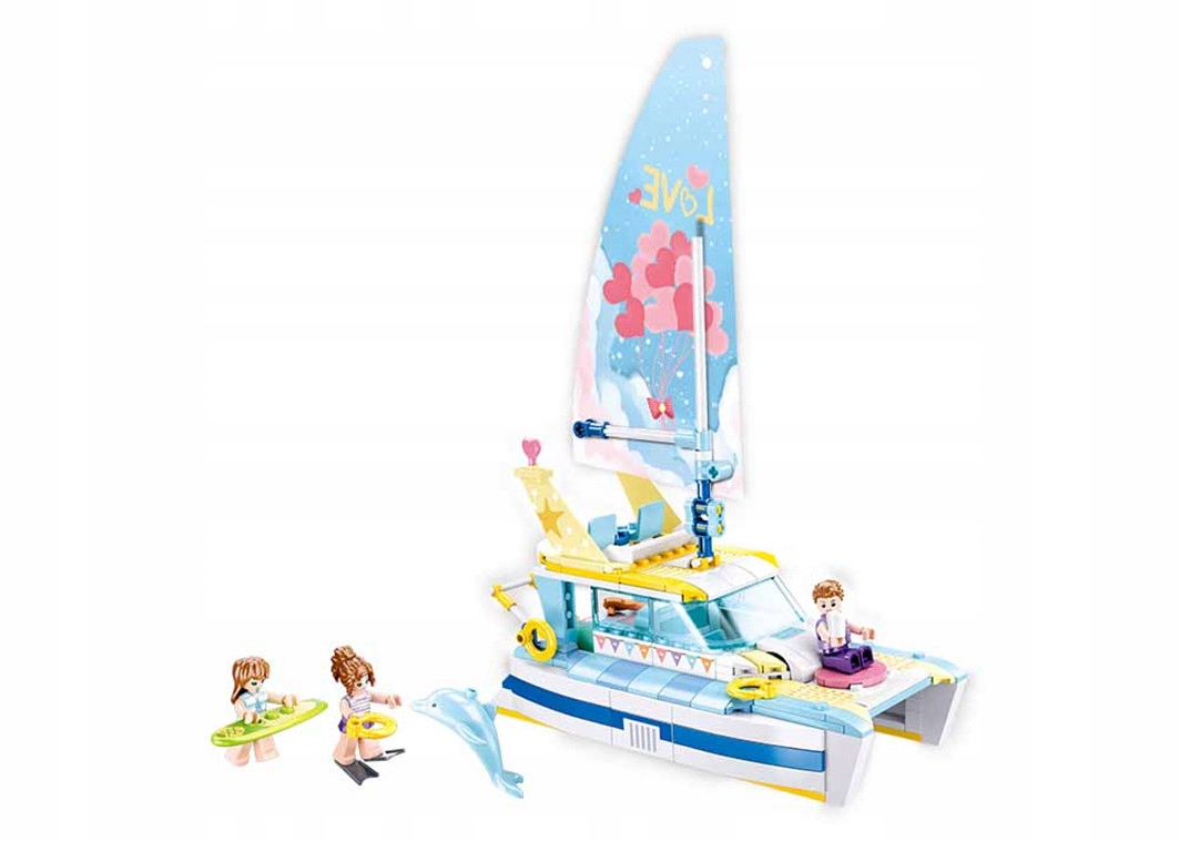 KLOCKI SLUBAN JACHT STATEK ŁÓDŹ WAKACJE FRIENDS Marka Sluban