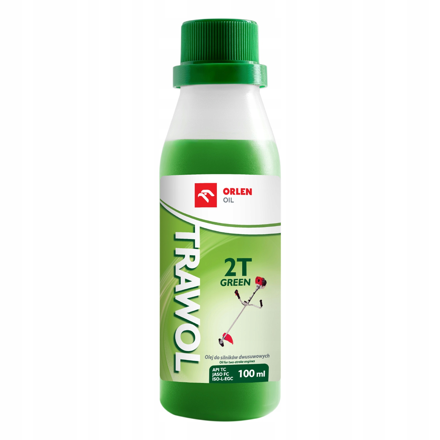 Olej Półsyntetyczny Silniki Dwusuwowe Orlen Oil Trawol 2T Zielony 100ml