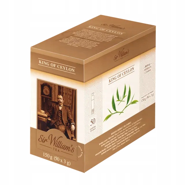 Levně Čaj Williams Royal Taste King Of Ceylon 50 sáčků
