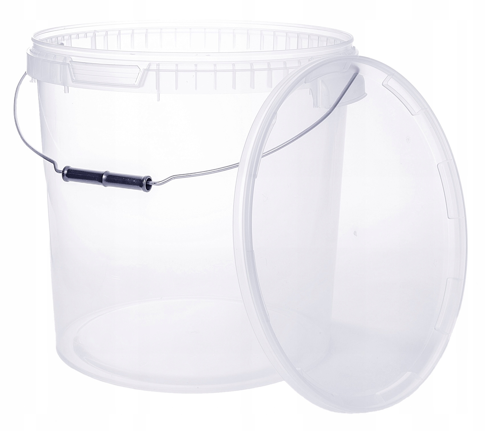 

Wiadro Wiaderko Plastikowe Z Pokrywką 20L Atest
