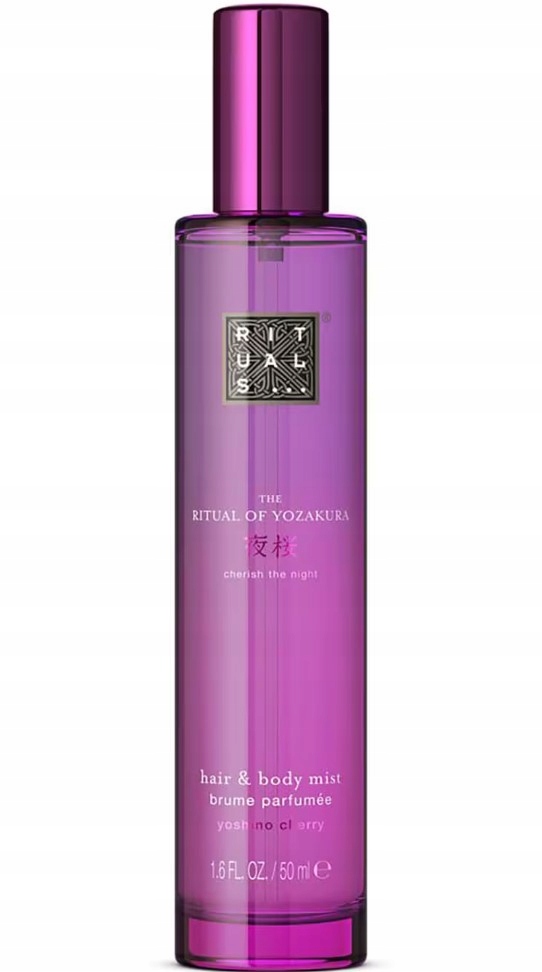 Rituals Yozakura Mgiełka do Włosów i Ciała Body Mist Wiśnia 50ml Limitowana