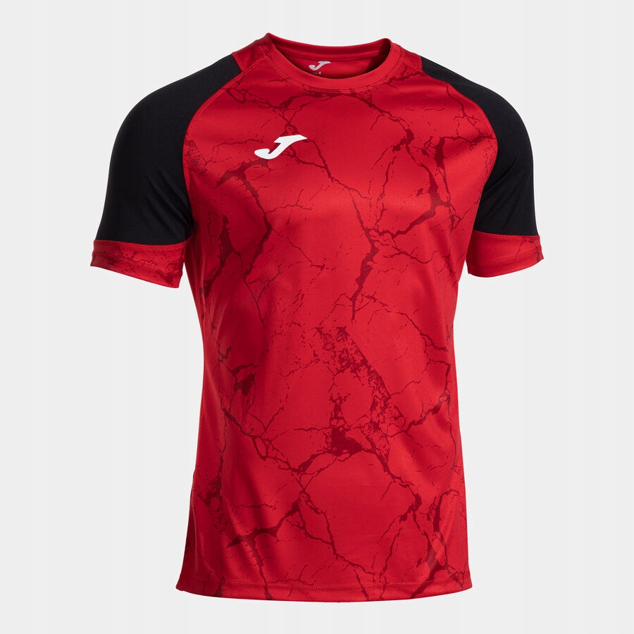 Koszulka Joma Hispa V Performance Handball 104391.601 Czarno-czerwona r. XL