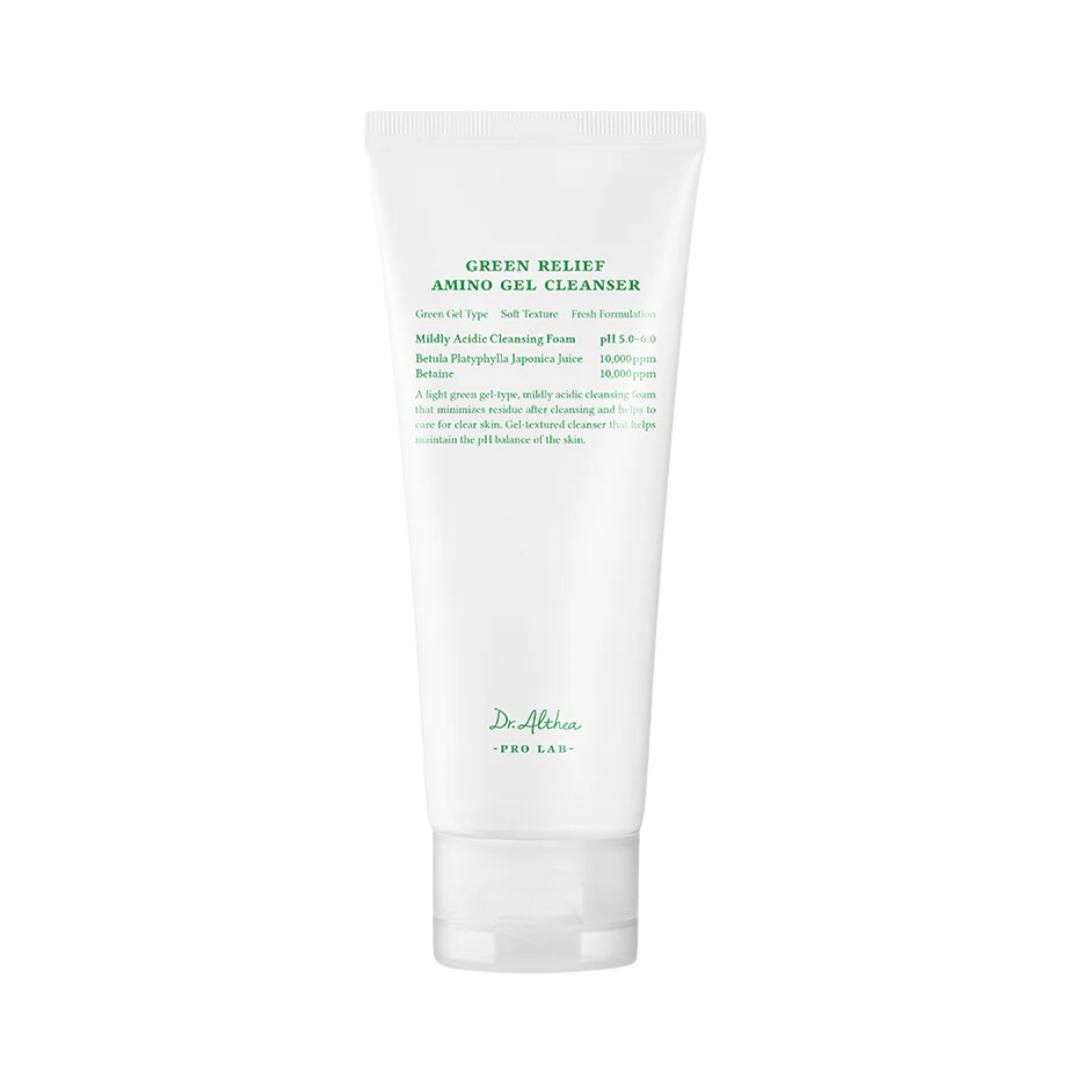 Dr. Althea – Zelený Reliéf Amino Gelový Čistič – Zelený – 100 ML [komsetika]