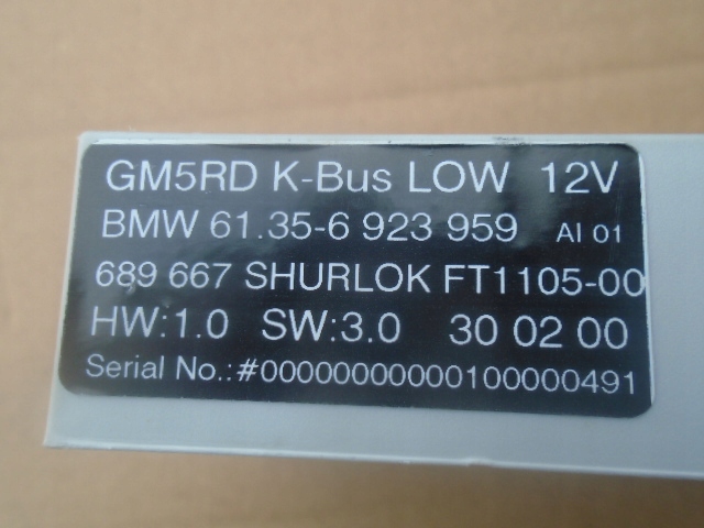 Модуль комфорту BMW E46 6923959