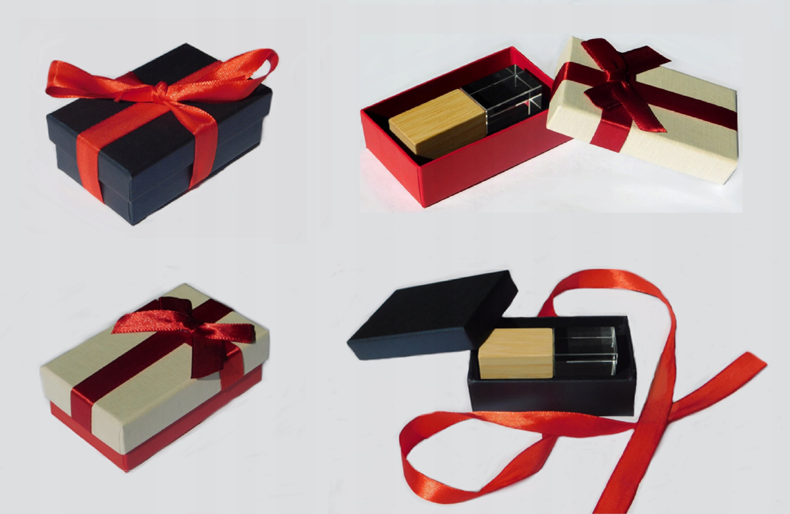 USB 16GB 3.0, DREWNIANY-SZKLANY, PODŚWIETLANE SZKŁO Model pendrive USB 16GB