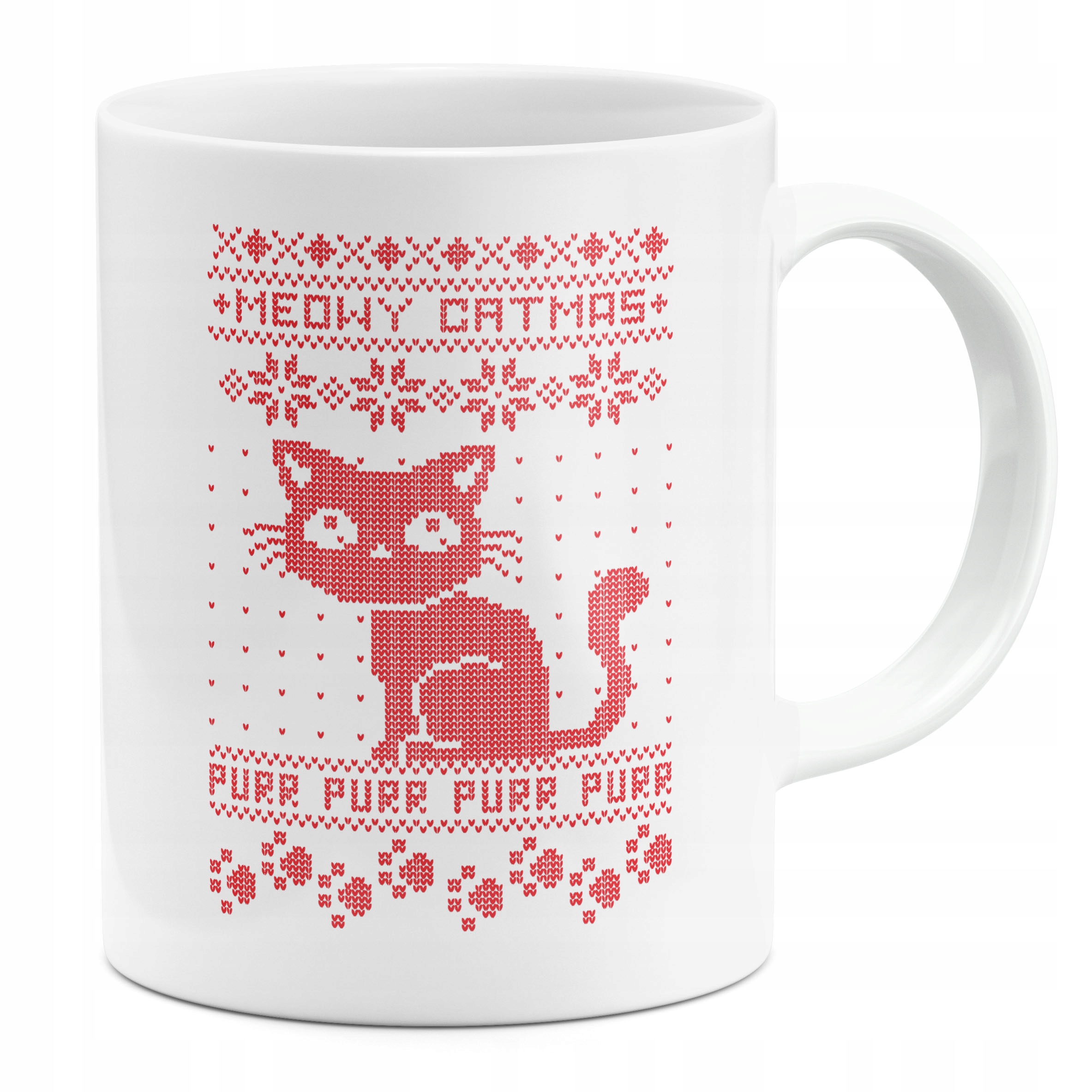 

Meowu Catmas Kubek Świąteczny Kot Kotek