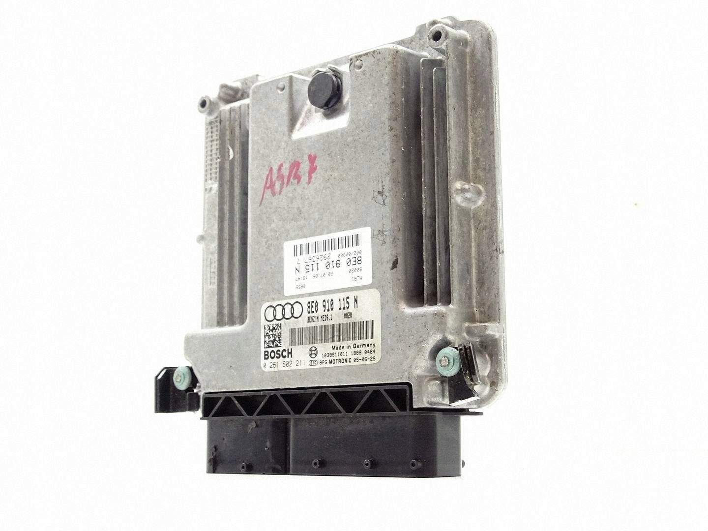 computer control unit of the engine ECU AUDI A4 B7 8E0910115N