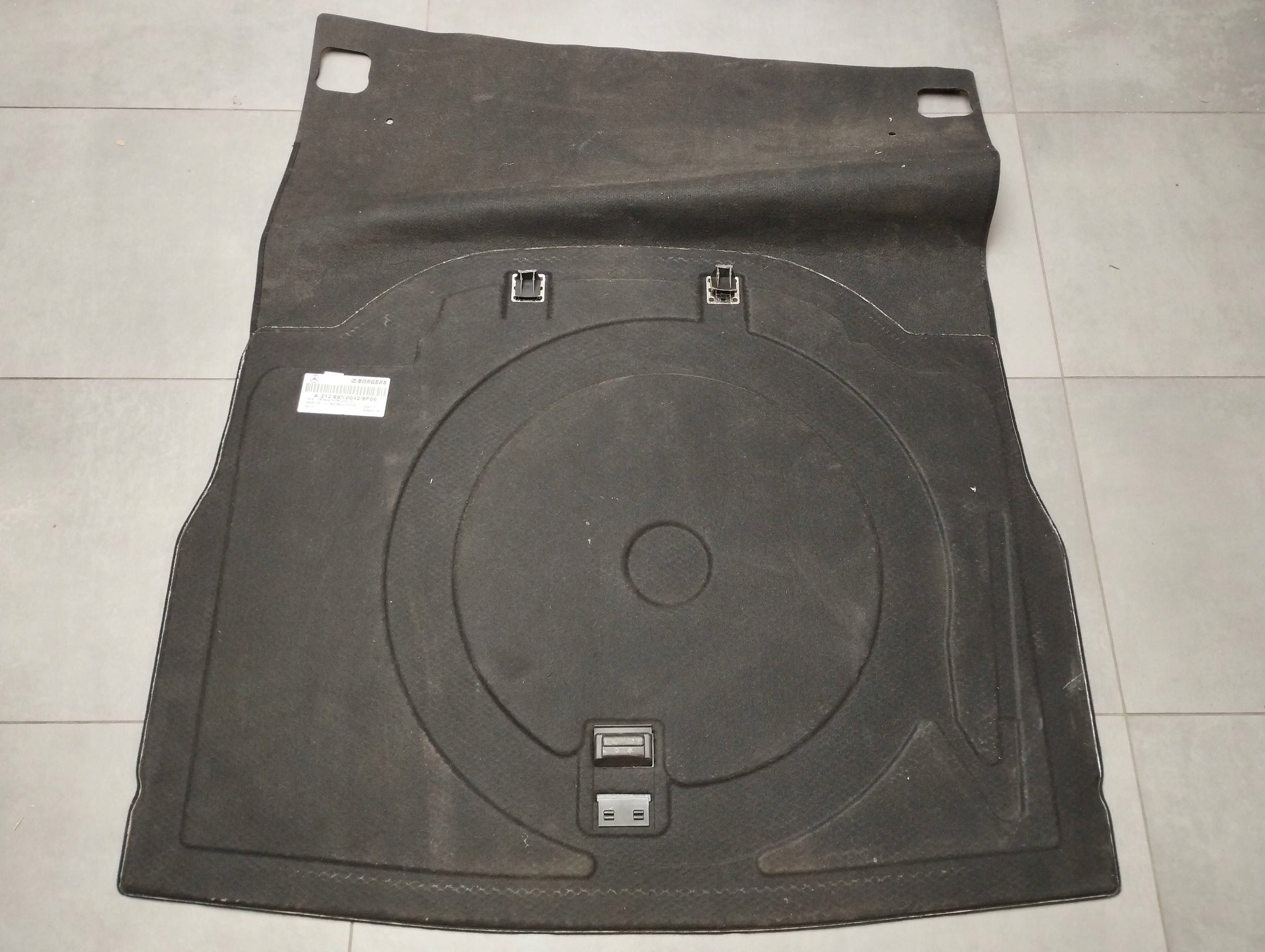 Mercedes-Benz GLE W166 mats boot A2126800042