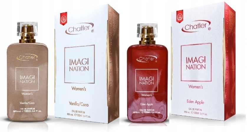Chatler Imagination Women Vanilla Coco+Eden Apple 2x100 ml parfémovaná voda