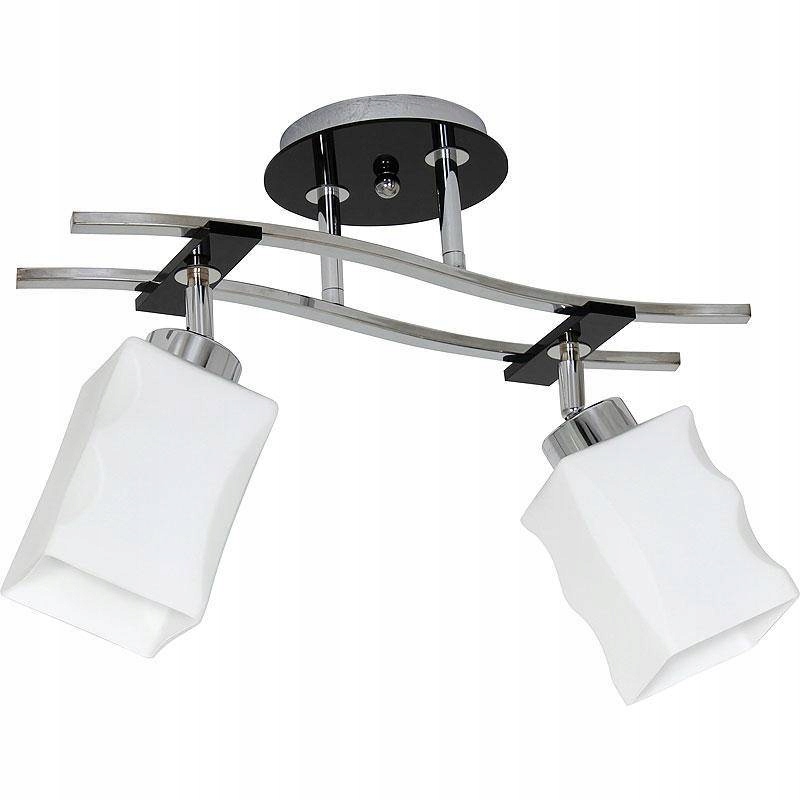 

Żyrandol podwójny wiszący do salonu kinkiet 42 cm