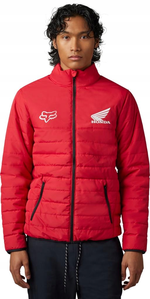 FOX HONDA HOWELL Jacke flame rot XL